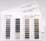 Color cards (GINGA LINEN）